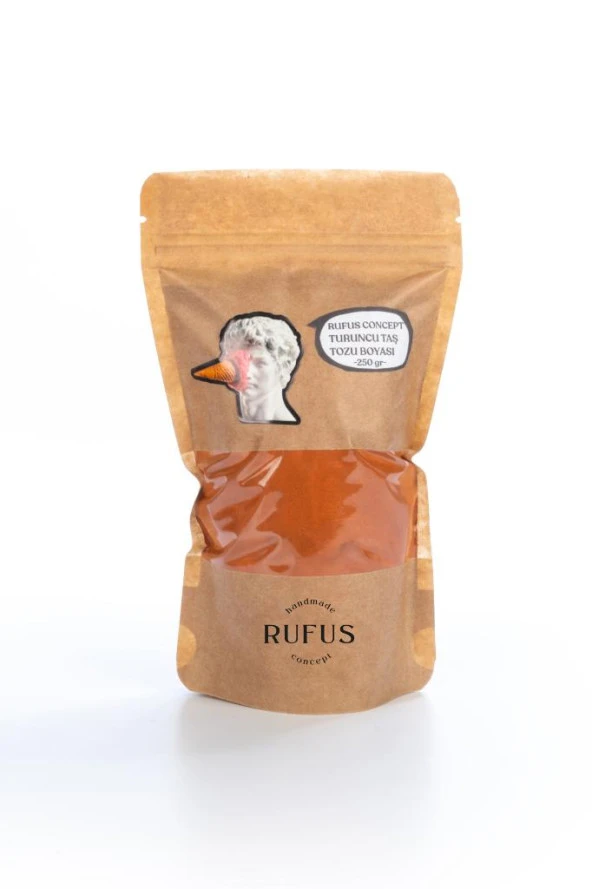 Turuncu Taş Tozu Boyası ( 250 gr ) ürün görseli