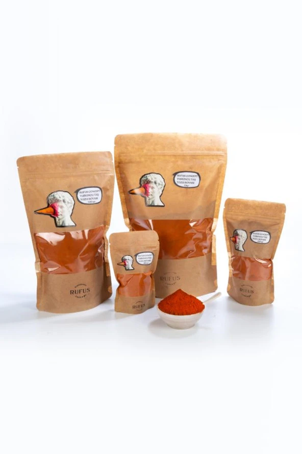 Turuncu Taş Tozu Boyası ( 250 gr ) - Resim 3