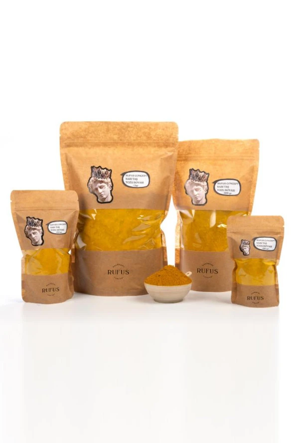 Sarı Taş Tozu Boyası ( 250 gr ) - Resim 3