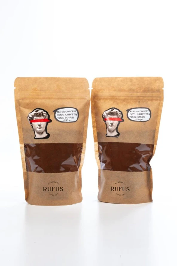 Koyu Kahverengi Taş Tozu Boyası ( 500 gr ) ürün görseli