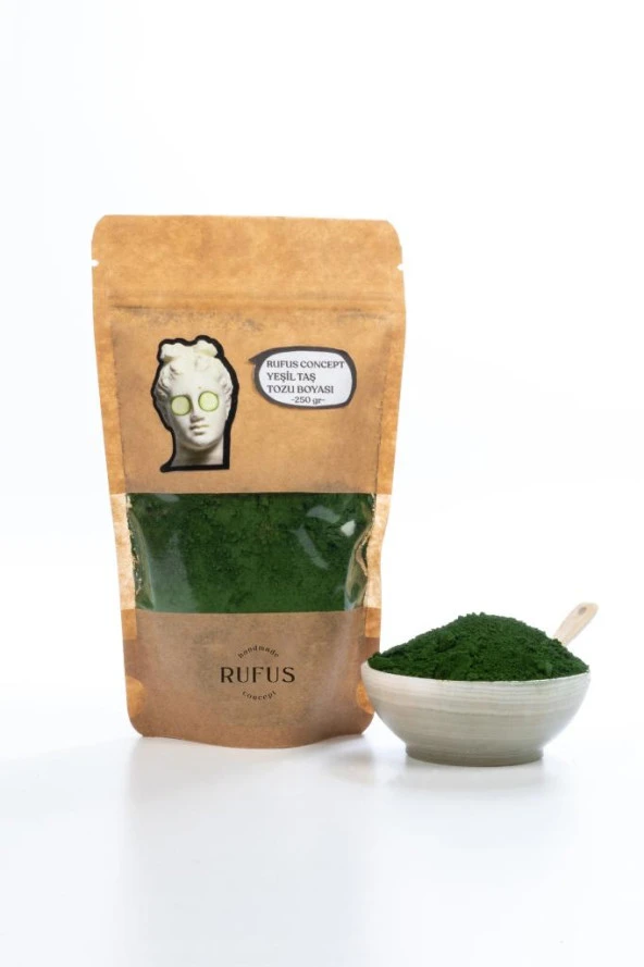 Yeşil Taş Tozu Boyası ( 500 gr ) - Resim 7