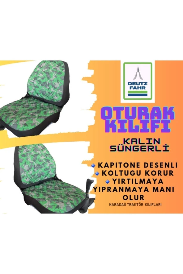 Deutz Fahr Traktör OTURAK KILIFI