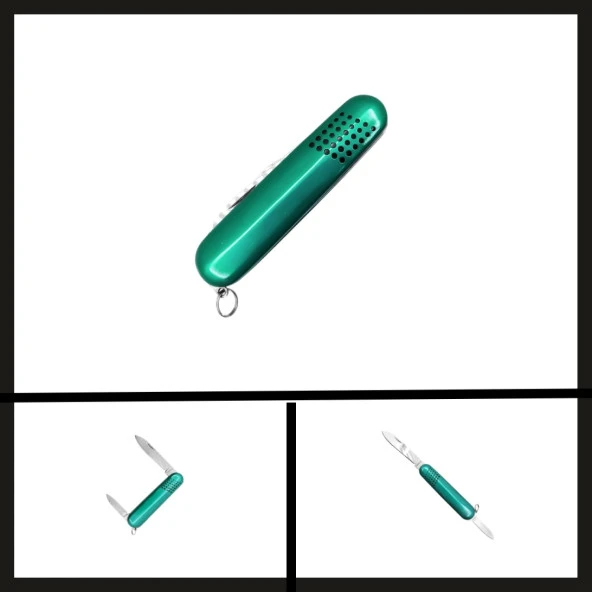 Uyguna-Yakala Yeşil (k5017-30) Çift Ağızlı Cep Çakısı-CAK.422 ürün görseli