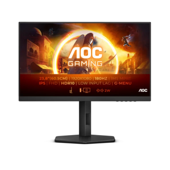 AOC 27" 27G4X 180Hz 0.5ms Adaptive Sync Pivot IPS Gaming Monitör (Ölü Pixel)
