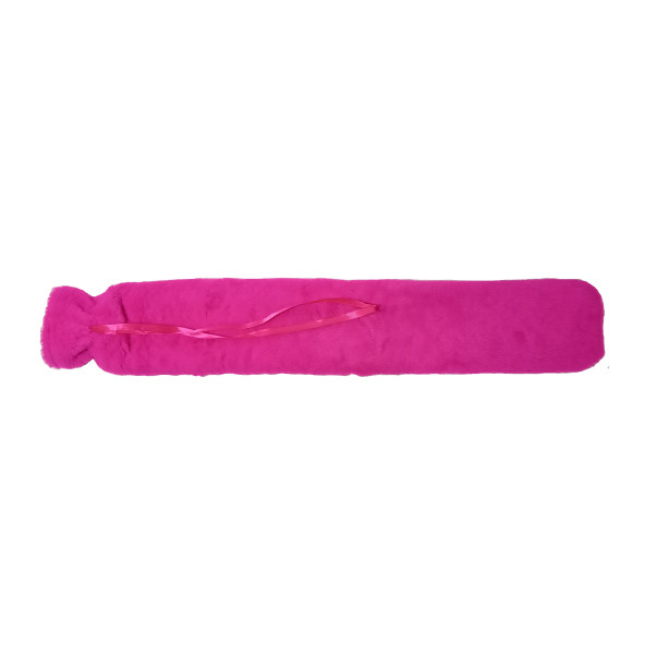 SICAK SU TORBASIBOYUN VE OMUZ ICIN  UZUN PELUŞ PEMBE 2LT TERMOFOR 75x13CM - 6