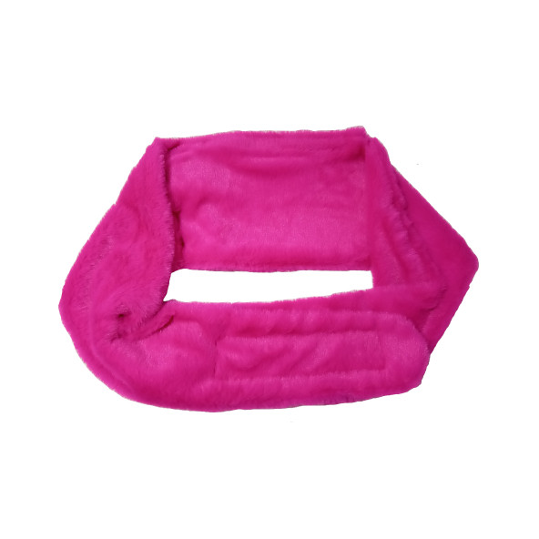 SICAK SU TORBASI BEL VE OMUZ ICIN KUSAK SEKLINDE PELUŞ PEMBE TERMOFOR 1500ML 160x22CM - 5