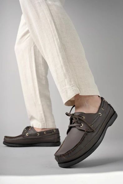 Muggo Sidro Garantili Hakiki Deri Erkek Günlük Klasik Casual Ayakkabı - 2