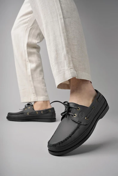 Muggo Sidro Garantili Hakiki Deri Erkek Günlük Klasik Casual Ayakkabı - 11