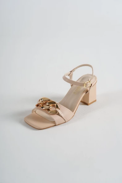Kadın Zincirli Sandalet TR055Y03C - 4