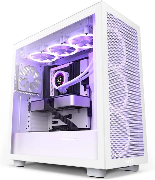 Cm-h71fw-01 H Series H710i V1 2022 Flow Edition Atx Mid Tower Beyaz