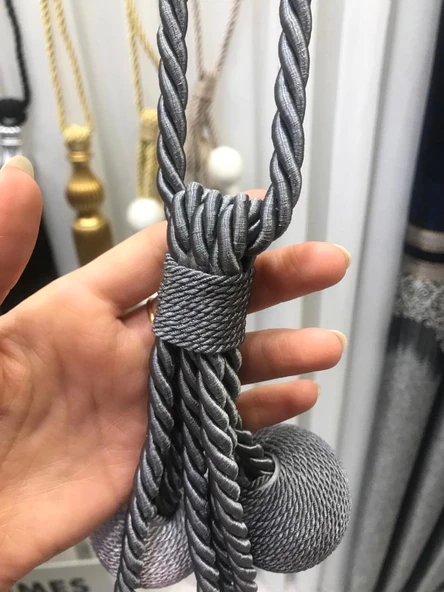 NİVEMESHOME GRİ-GÜMÜŞ SARIM 6 TOPLU TAVAN TOPLAMA BRAÇOL - 3