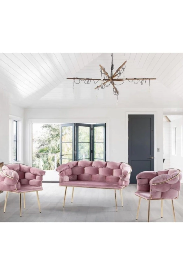 Balon Çay Seti 2+1+1