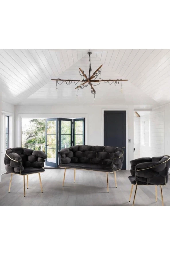 Balon Çay Seti 2+1+1