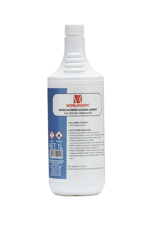 Clean Agent Polyester Temizleyici 1 L ürün görseli