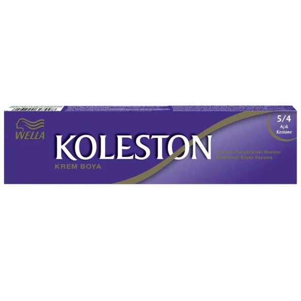 Koleston Wella Tüp Boya 5/4 Açık Kestane