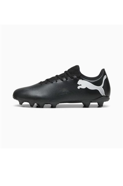 Puma FUTURE 7 PLAY FG/AG 107723 02 Erkek Krampon Siyah Beyaz 40-45