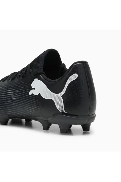 Puma FUTURE 7 PLAY FG/AG 107723 02 Erkek Krampon Siyah Beyaz 40-45 - Resim 4