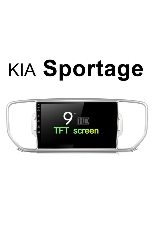 Newspace Kia Sportage 2-32 (Dsp İps) Ekran Android Multimedya 2015-2018 Navigasyon Oto Teyp