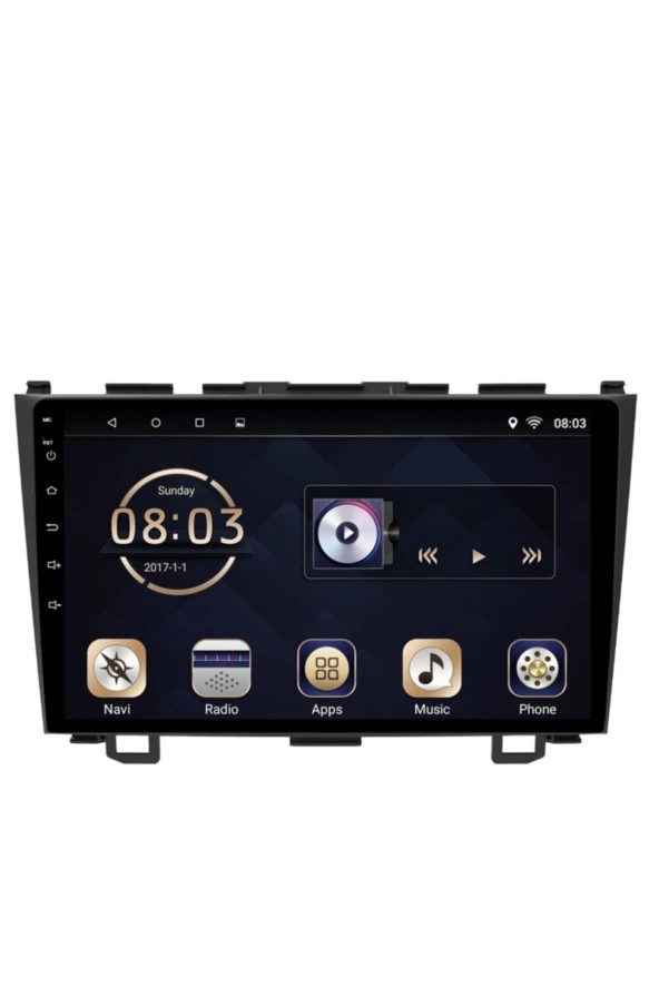 Newspace Honda Crv 2007/2012 Model Multimedya 32 Gb Hafıza 2 Gb Ram Carplay Navigasyon Oto Teyp