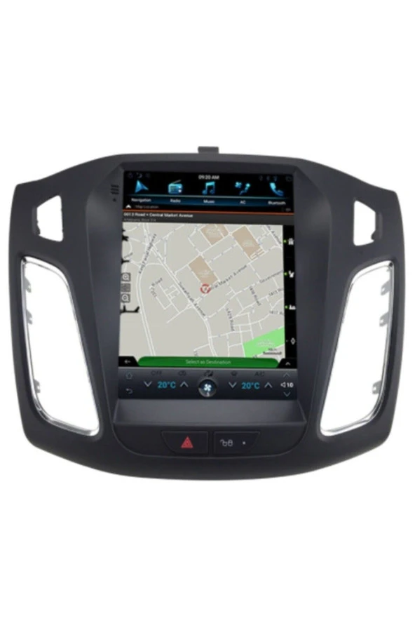 Newspace Ford Focus 3 Tesla Android 2/32 Dsp Ips Qled Ekran Tesla Multimedya Navigasyon Oto Teyp - 3