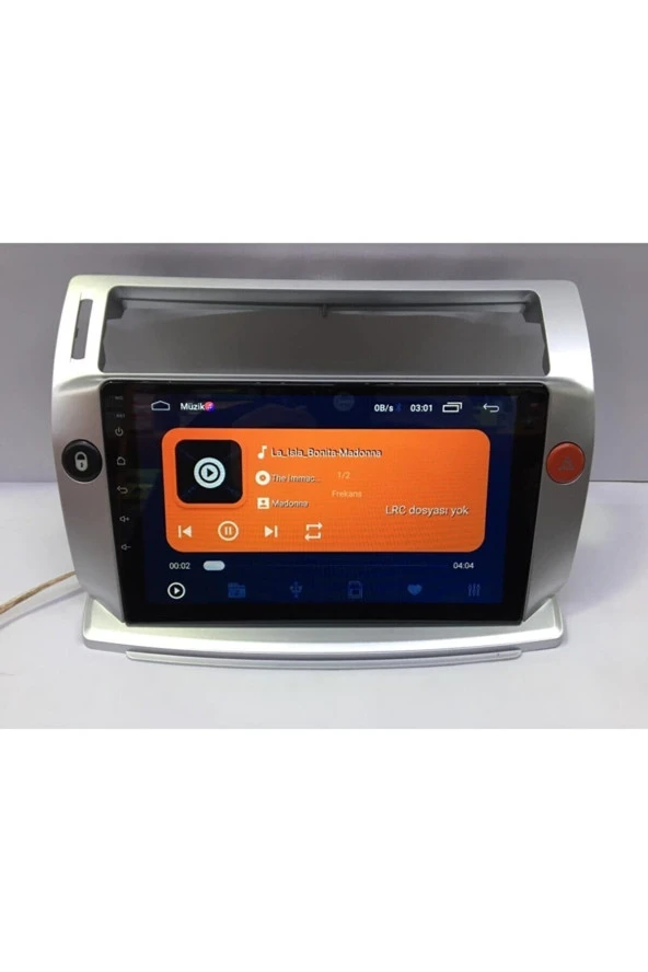 Newspace Citroen C4 2/32 Carplay Multimedya Navigasyon Oto Teyp - 2