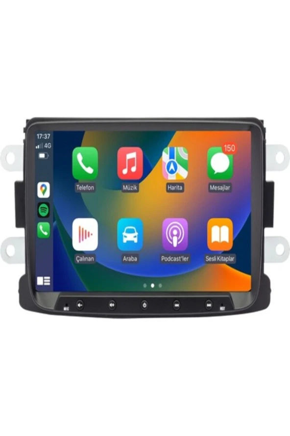 Newspace Dacia Uyumlu Android 2Gb Ram 32Gb Rom Carplay Navigasyon Yuvalı Multimedya - Resim 2
