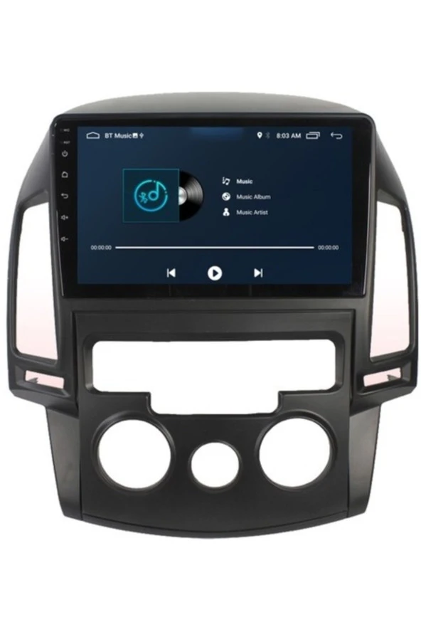 Newspace Hyundai İ30 Old Manuel Klima 6Gb Ram 128Gb Rom 8 Çekirdek Android Multimedya - 2