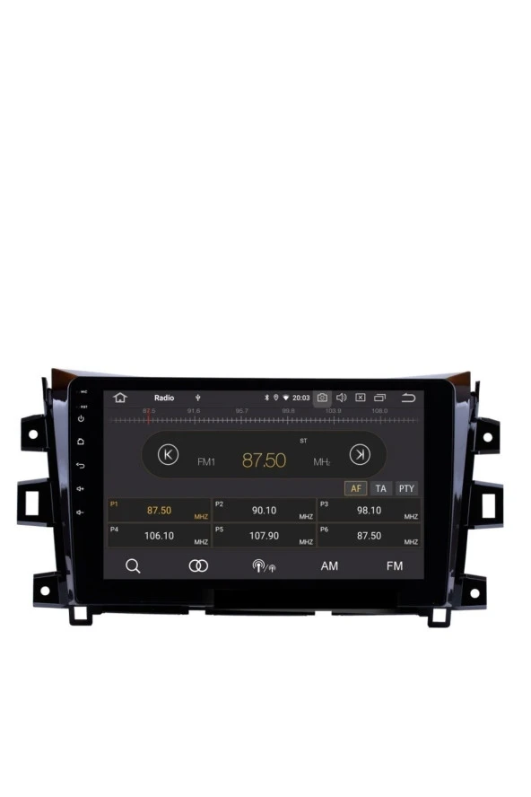 Newspace Nissan Navara 6Gb Ram 128Gb Rom Carplay 8 Çekirdek Android Navigasyon Multimedya Oto Teyp - Resim 2