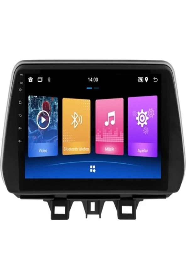 Newspace Hyundai Tuscon Uyumlu 4Gb Ram 64Gb Rom Carplay 8 Çekirdek Android Navigasyon Multimedya Teyp