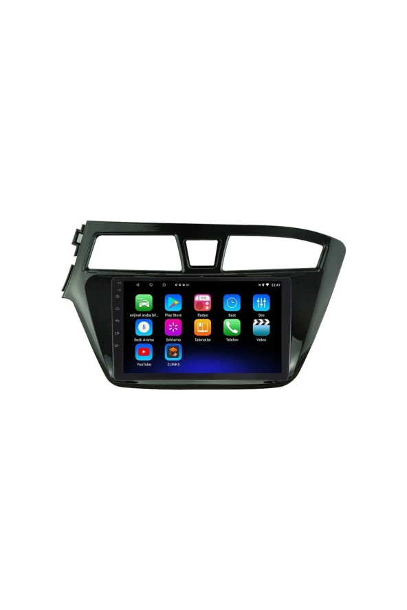Newspace Hyundai İ20  Uyumlu Android 4Gb Ram 64Gb Rom Carplay 8 Çekirdek Navigasyon Multimedya Oto Teyp - Resim 2