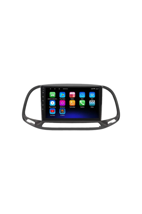 Newspace Fiat Doblo Yeni Kasa Uyumlu  2Gb Ram 32Gb Rom Carplay Multimedya