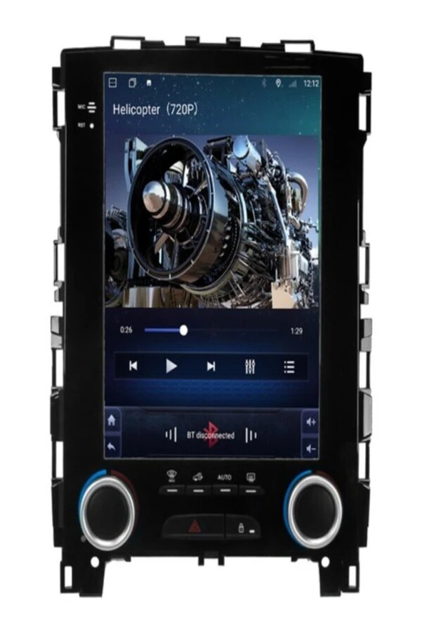 Newspace Megane 4 Android 2Gb Ram 32Gb Rom Carplay Tesla Navigasyon Multimedya - 2