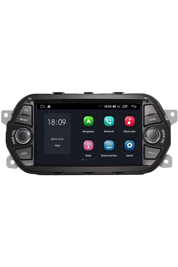 Newspace Fiat Egea 2 Gb Ram 32 Gb Hafıza Carplay Full Hd 1080P Android Multimedya Navigasyon Oto Teyp - 2