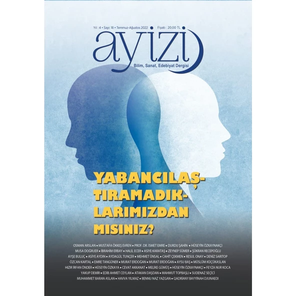 Ayizi 18.Sayı Temmuz-Ağustos 2022