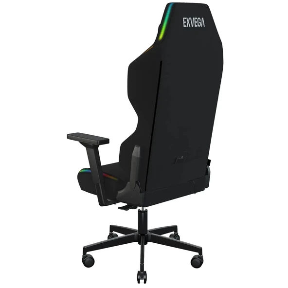 EXVEGA Lunar Active Kumaş RGB Oyuncu Koltuğu Siyah - 4
