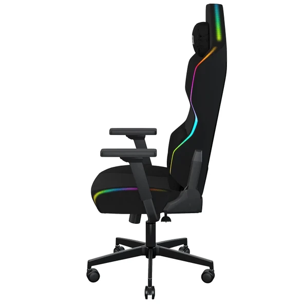 EXVEGA Lunar Active Kumaş RGB Oyuncu Koltuğu Siyah - 3