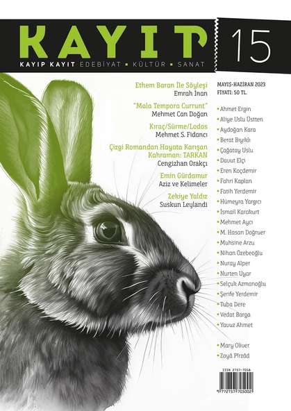Kayıp Kayıt 15.Sayı Mayıs-Haziran 2023 ürün görseli 1