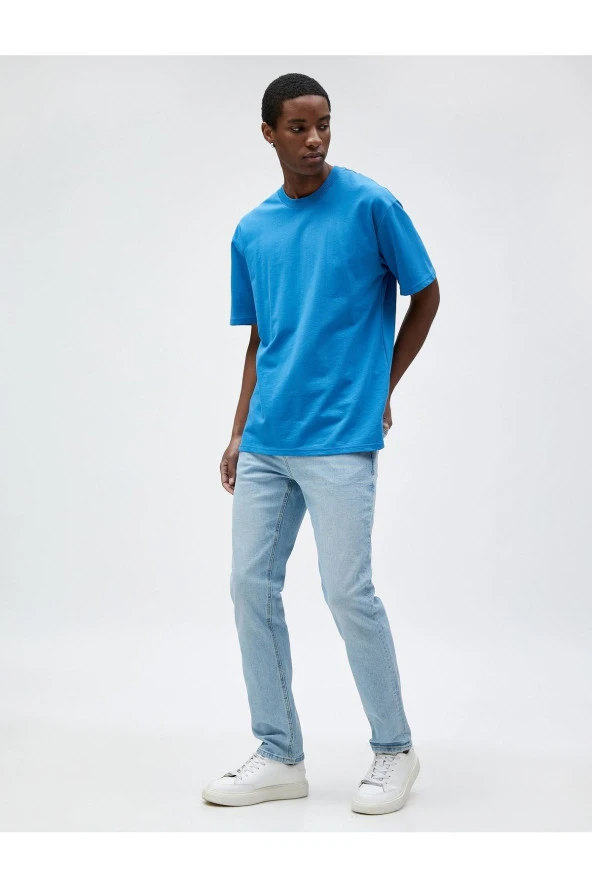 Slim Fit Kot Pantolon - Brad Jean