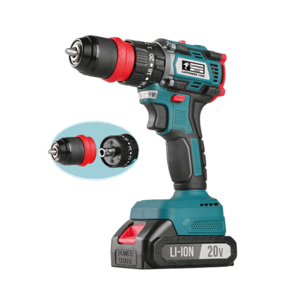 Catpower 1350 Kömürsüz Akülü Vidalama Li-İon 20V 2 Adet 2.0 Ah Akü ürün görseli