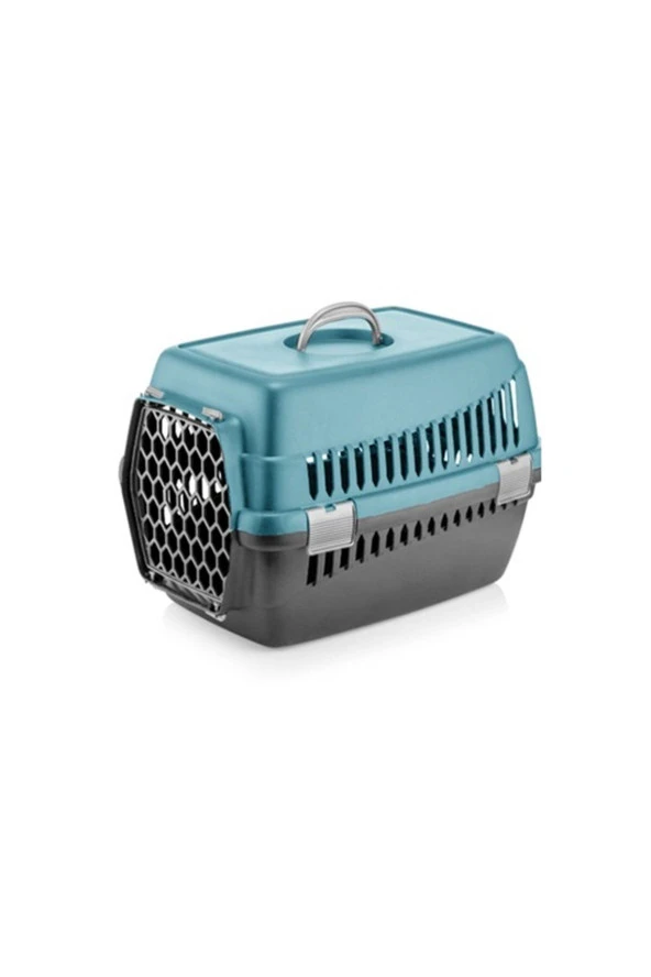 Zampa Kedi Köpek Taşıma Box Renkli Küçük Boy 49x35x32,5 cm