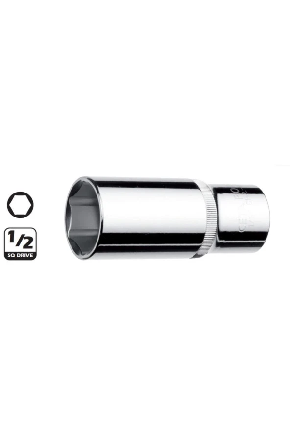 Ceta Form C24-h11 11 Mm 1/2'' 6 Köşe Derin Lokma Anahtar