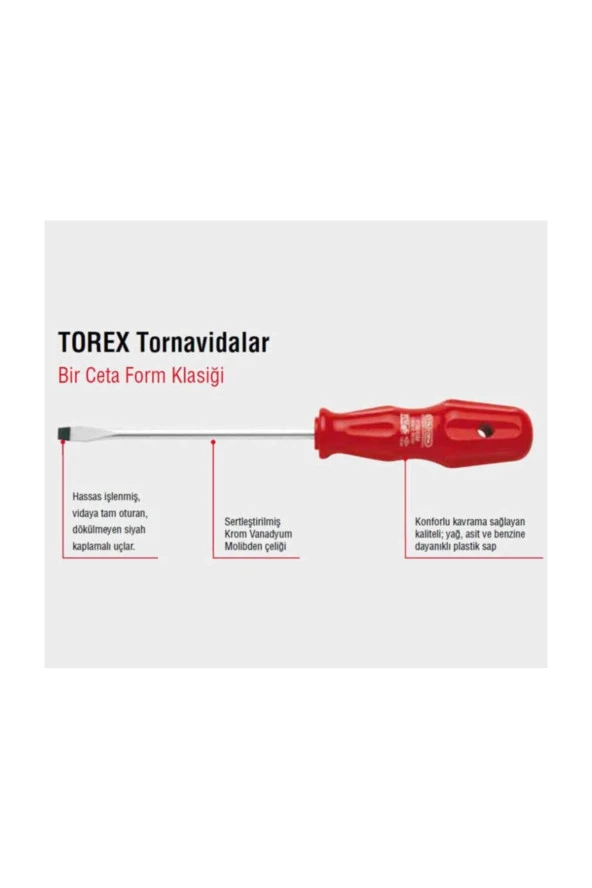 Ceta Form 4200/66m Torex Yıldız Uçlu Tornavidalar Ph2x200 Mm