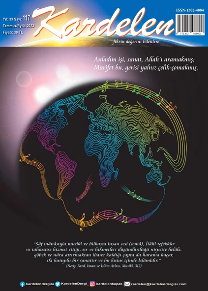 Kardelen 117.Sayı Temmuz-Eylül 2023 ürün görseli