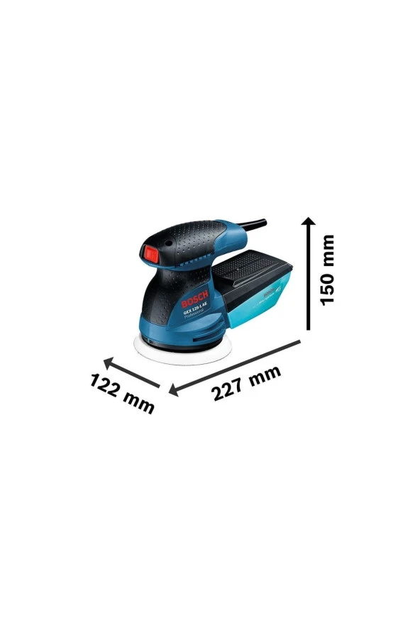 Bosch Gex 125-1 Ae Eksantrik Zımpara Makinesi 0601387500 - 2