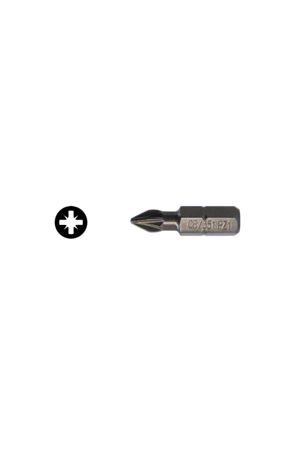 Ceta Form Cb/351 Pozidriv Bits Uç Pz1x25 Mm