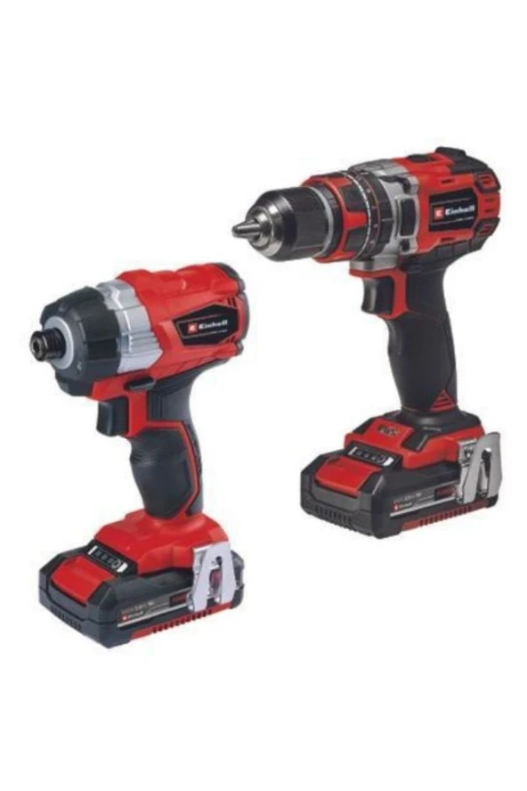 Einhell TP-18V Twin Pack BL Kömürsüz Akülü Matkap -Akülü Vidalama 2x2.0ah Çantalı Set