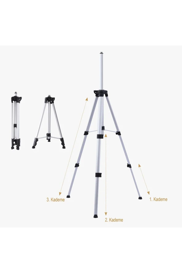 Proter Pl 15 T Tripot / Sehpa Alüminyum