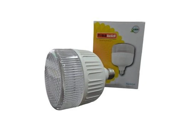 NisaLuce 40W Torch Led Ampul Şeffaf Camlı 6500K Beyaz