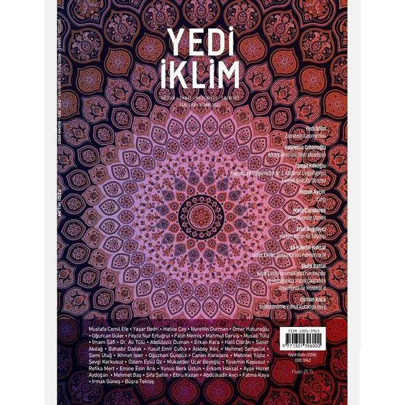 Yedi İklim 385.Sayı Nisan 2022