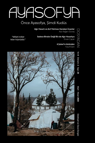 Ayasofya 28-29.Sayı Mart-Haziran 2023 - Resim 3